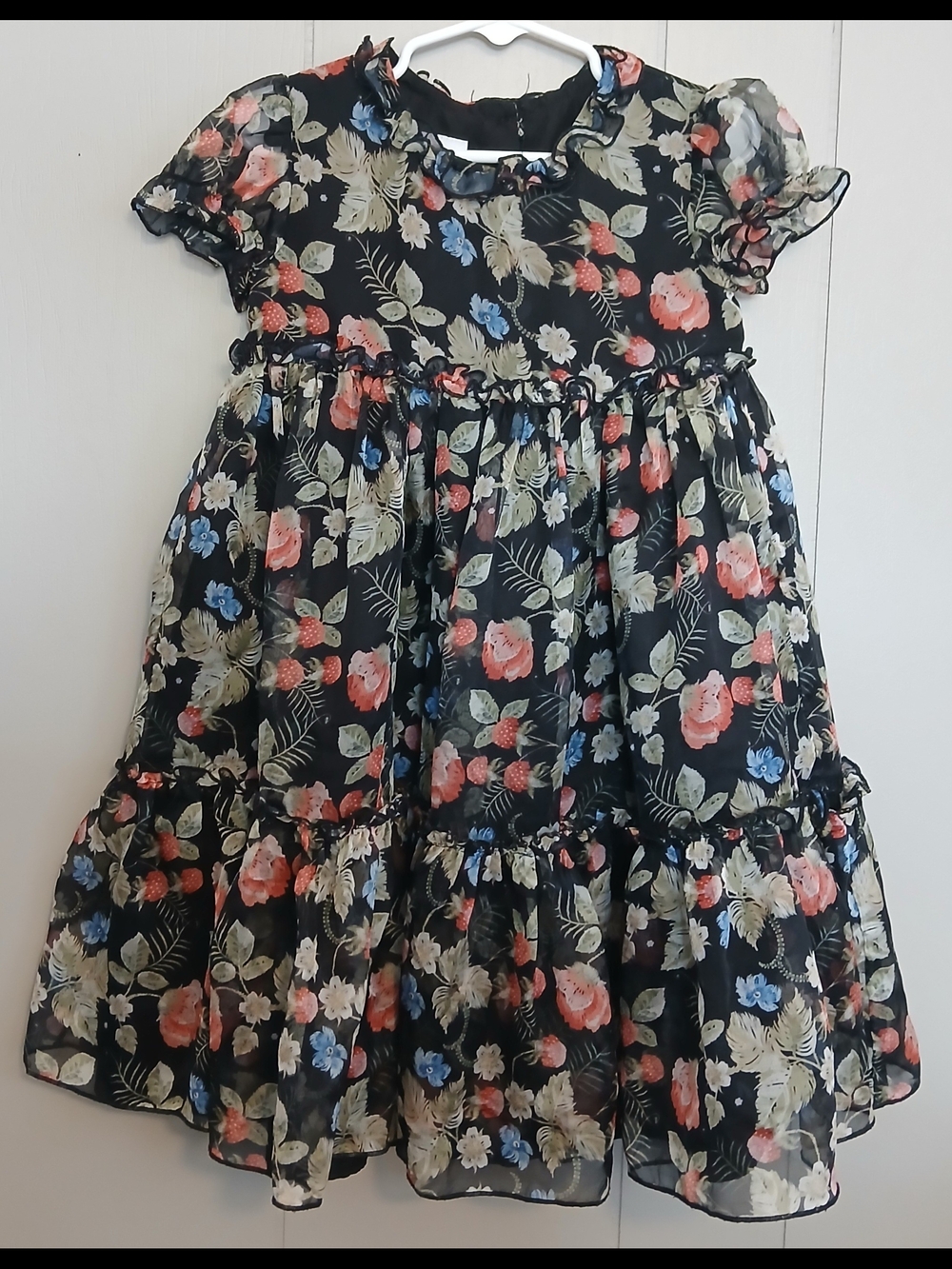 Pippa And Julie Girls Size 5 Floral Dress